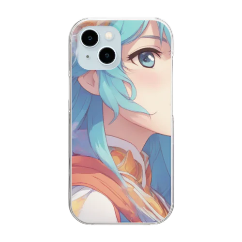 キボウ Clear Smartphone Case