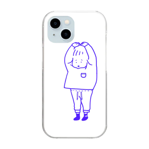 大丸ちゃん Clear Smartphone Case