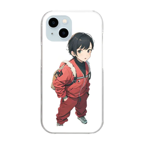 可愛い子 Clear Smartphone Case