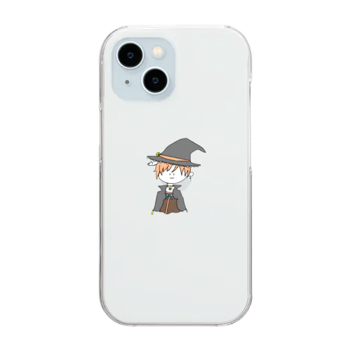 ゆるっと鍵薪【誕生日グッズ】 Clear Smartphone Case