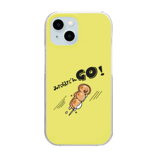 みたらしだんＧＯ！ Clear Smartphone Case