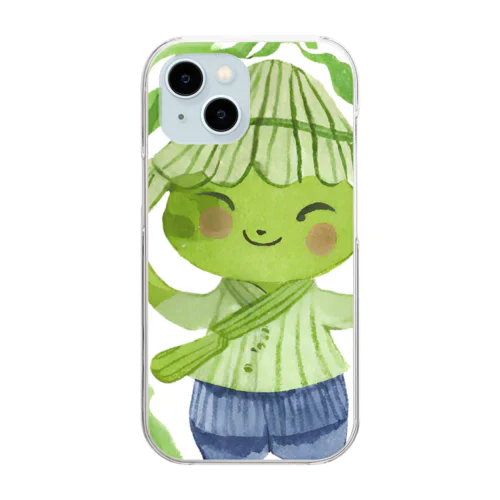 抹茶の小人 Clear Smartphone Case