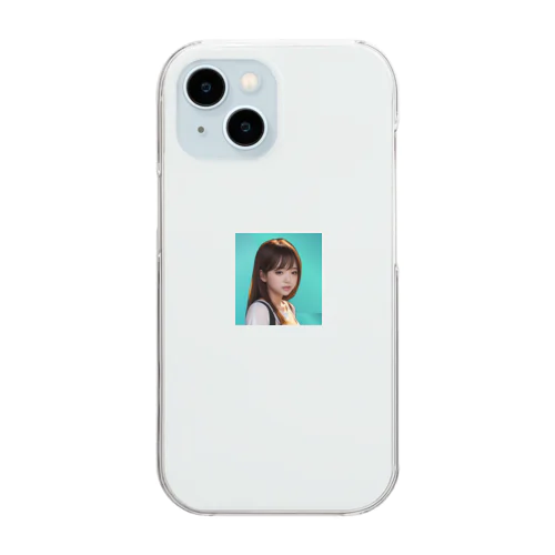 にゅふふ亜里沙でぇ～す！ Clear Smartphone Case