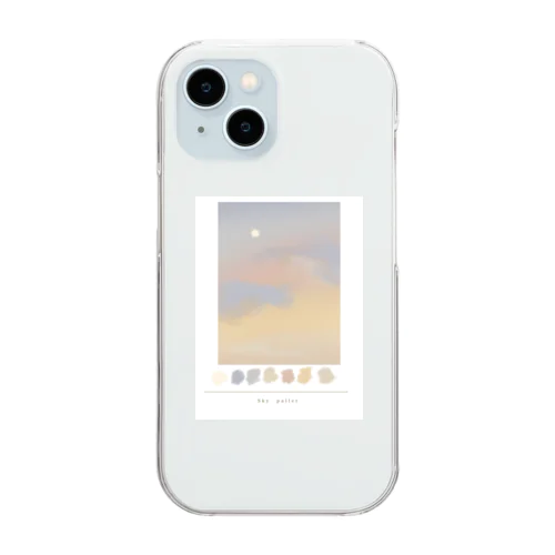 Sky pallet Clear Smartphone Case