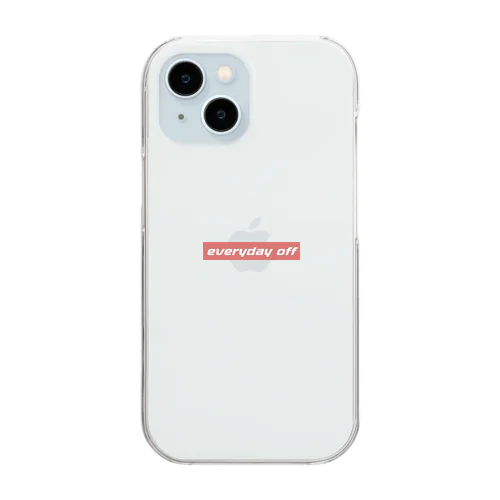 EVERYDAY OFF Clear Smartphone Case