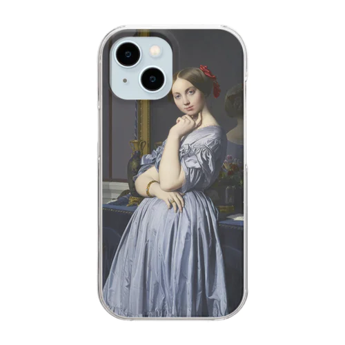 ドーソンヴィル伯爵夫人の肖像 / Portrait of Comtesse d'Haussonville Clear Smartphone Case