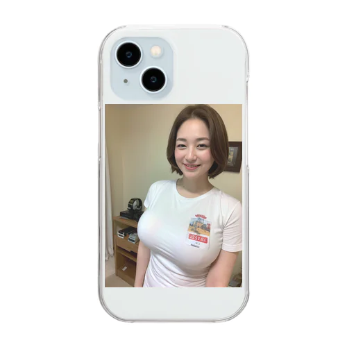 AI美女　YUMI Clear Smartphone Case