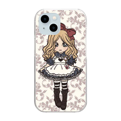 ありすちゃん Clear Smartphone Case