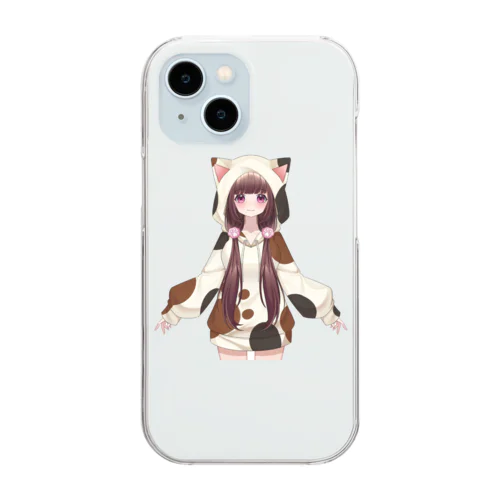 おたぐっず(Vの姿) Clear Smartphone Case