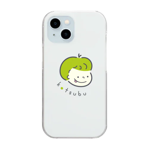 山椒小粒くん Clear Smartphone Case