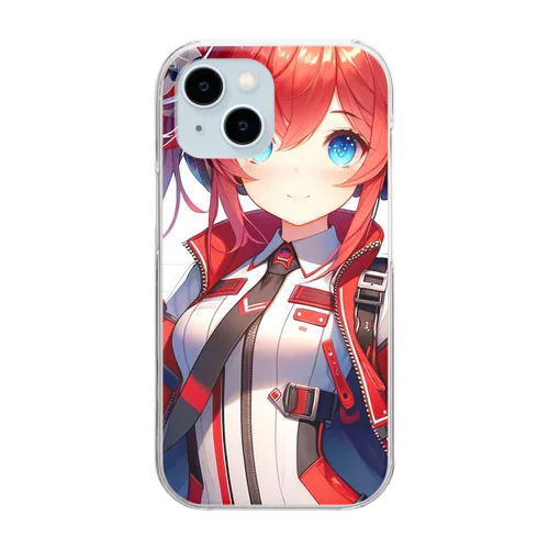 ネモちゃん Clear Smartphone Case