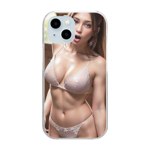 ロシア人① Clear Smartphone Case