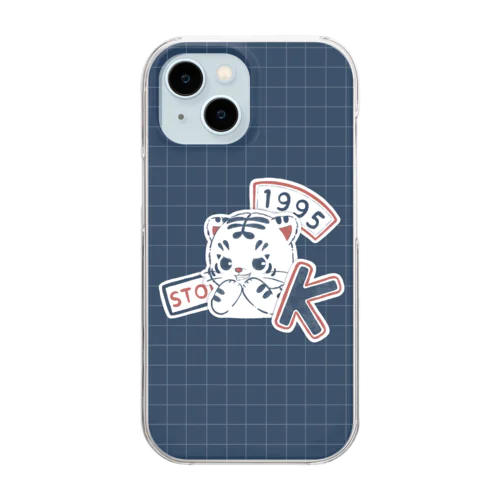 ステッカー風KOTARO Clear Smartphone Case