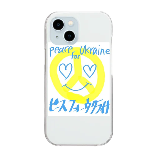 ウクライナちゃん Clear Smartphone Case