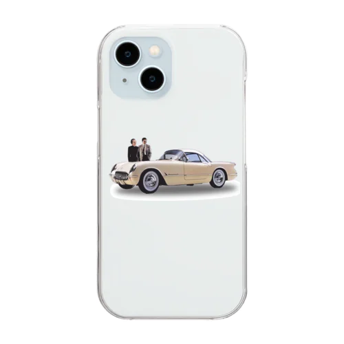 54 Corvette Hardtop Clear Smartphone Case