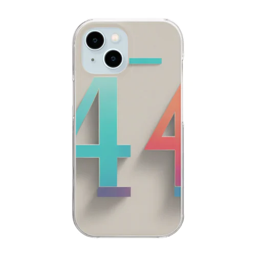 ４４ Clear Smartphone Case