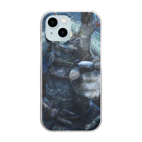 海中の武士 Clear Smartphone Case