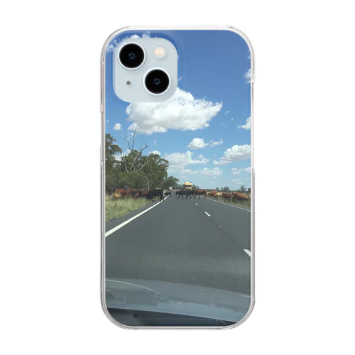 Send your location Clear Smartphone Case