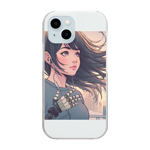 アーテクト少女　奈緒 Clear Smartphone Case