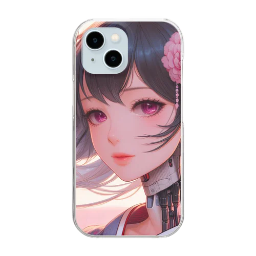 アーキテクト少女 Clear Smartphone Case