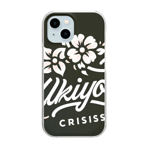 UkiyE クライシスロゴシリーズ Clear Smartphone Case