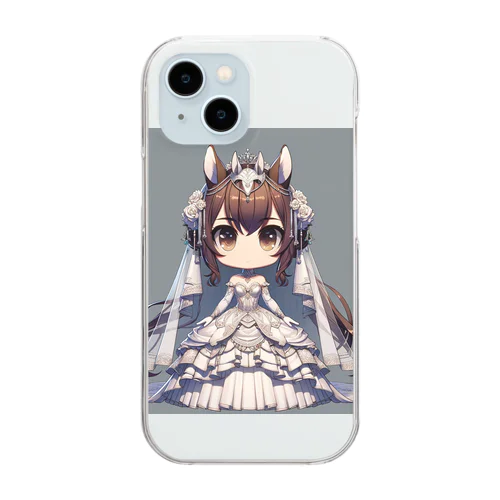 午の花嫁 Clear Smartphone Case