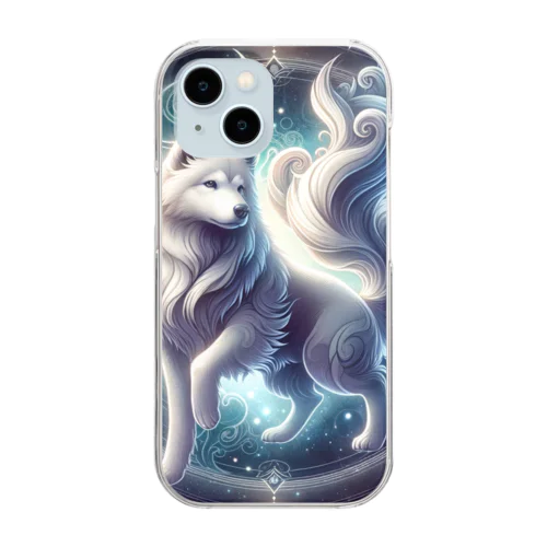 干支　犬　戌年　いぬ年　守護霊 Clear Smartphone Case