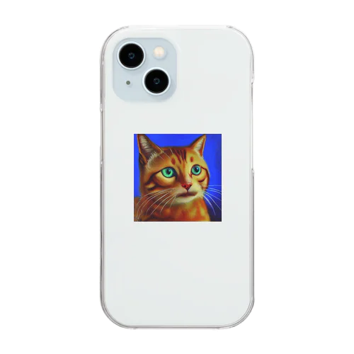 猫 Clear Smartphone Case