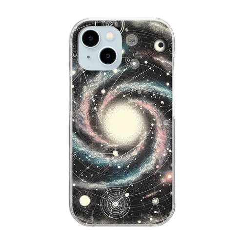 宇宙的 Clear Smartphone Case