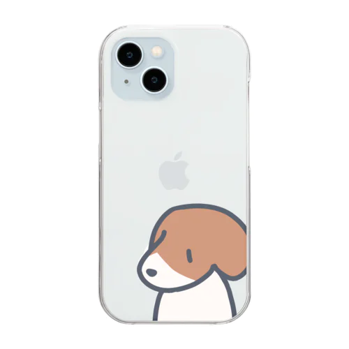 たそがれいぬ Clear Smartphone Case