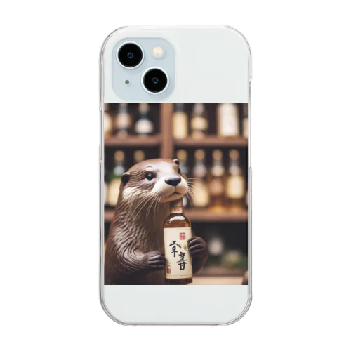 カワウソのパーくん Clear Smartphone Case