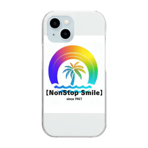 ノンストップスマイル　【NonStop Smile】 Clear Smartphone Case