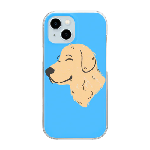 クール犬 Clear Smartphone Case