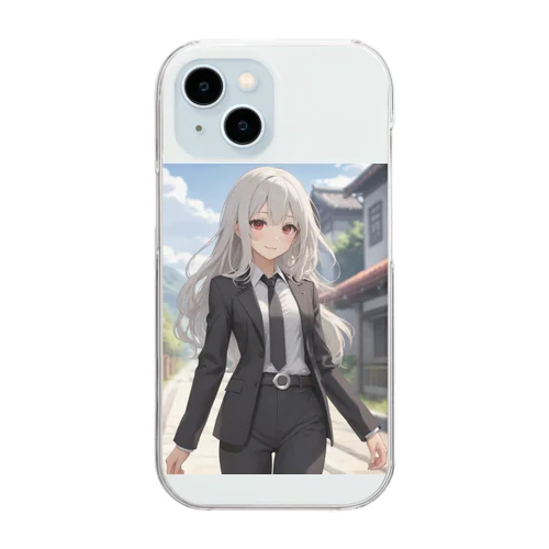 オフィスレディ Clear Smartphone Case