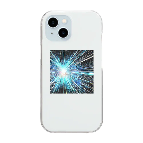 光速移動 Clear Smartphone Case