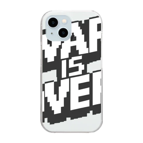 WAR IS OVER_01 Clear Smartphone Case