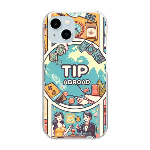 TIP ABROAD Clear Smartphone Case