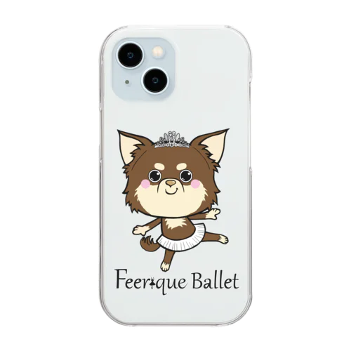 Feerique ballet クリアスマホケース