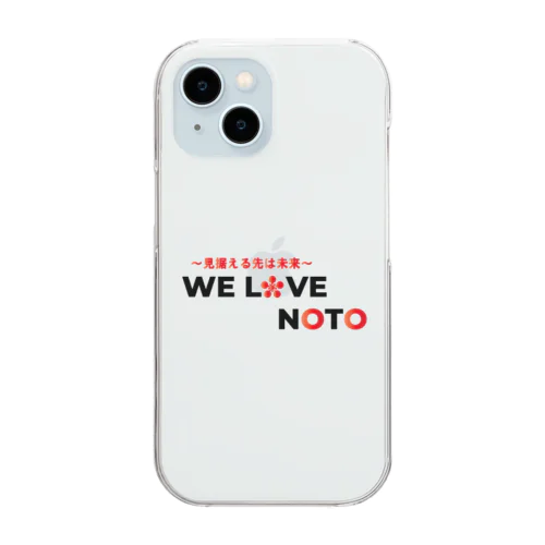 We Love NOTO 투명 스마트폰 케이스