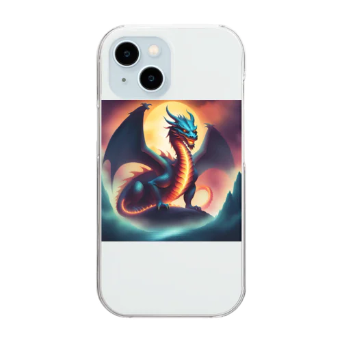 ドラゴン Clear Smartphone Case