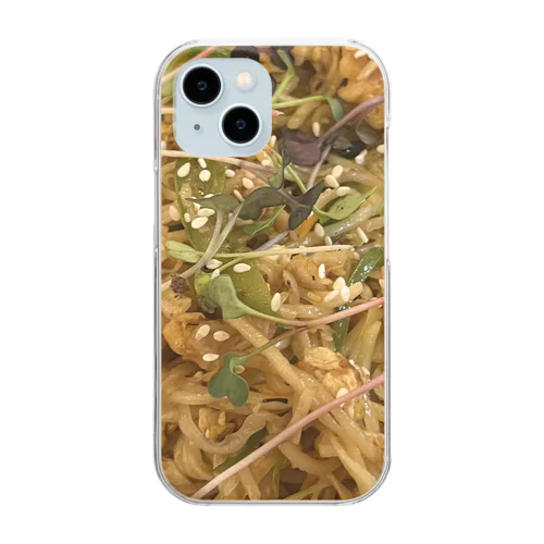 インド🇮🇳のゴア🏝️の焼きそば Clear Smartphone Case