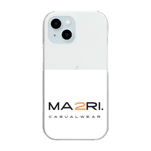 MA2RI. casualwear Clear Smartphone Case