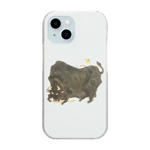 黒牛 Clear Smartphone Case