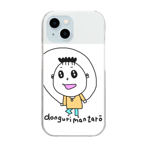 donguri mantro Clear Smartphone Case