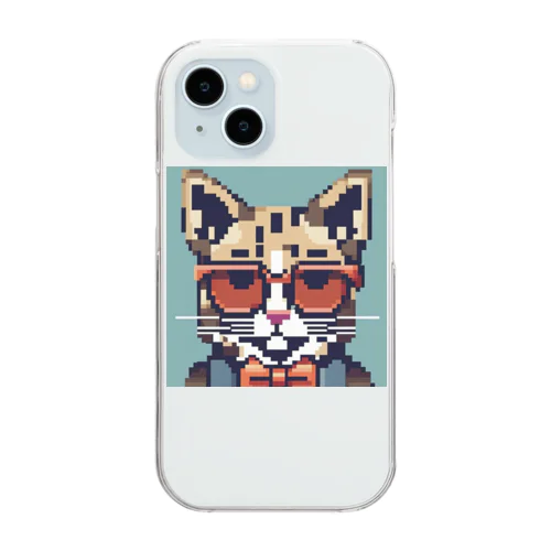 Sharp Cat Clear Smartphone Case