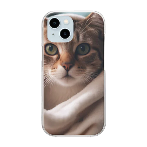 毛布猫 Clear Smartphone Case