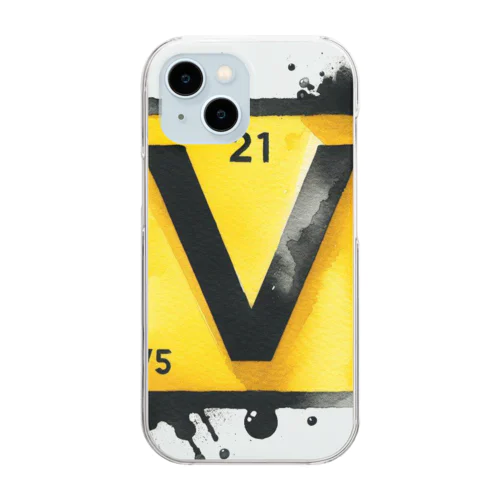 元素シリーズ　~バナジウム V~ Clear Smartphone Case