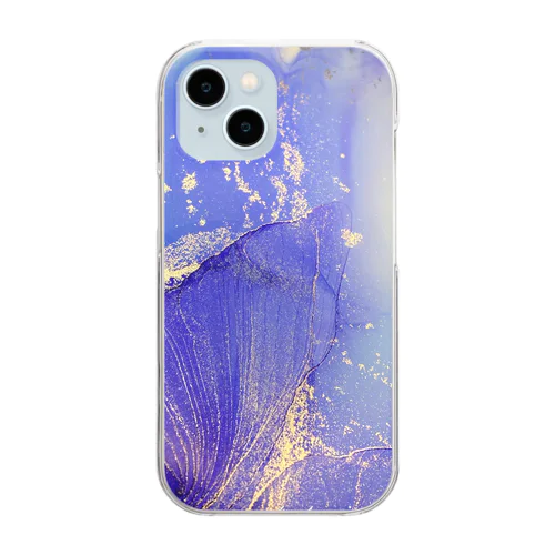 氷の中の花 Clear Smartphone Case