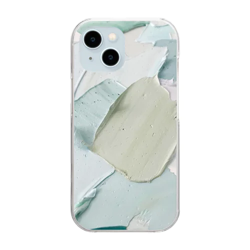 green art Clear Smartphone Case