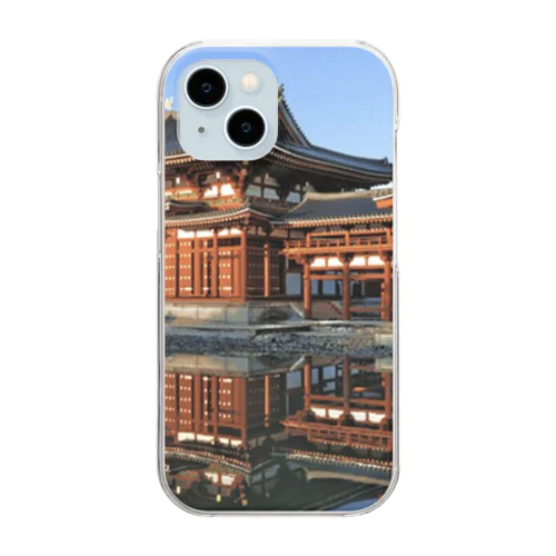 平等院鳳凰堂君 Clear Smartphone Case